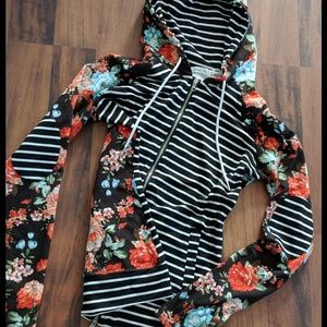 1XL Rowlee Lane Full Zip Hoodie